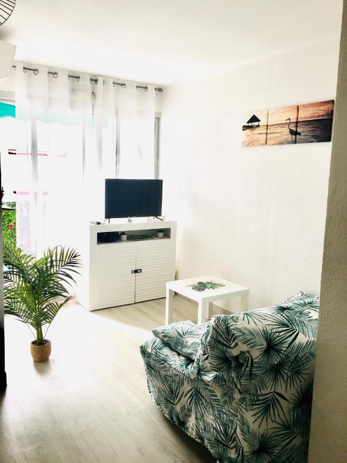 studio 25m2 climatisé - wifi gratuit - situé 150 metres mer - parking - avec balcon La Grande Motte Extérieur photo